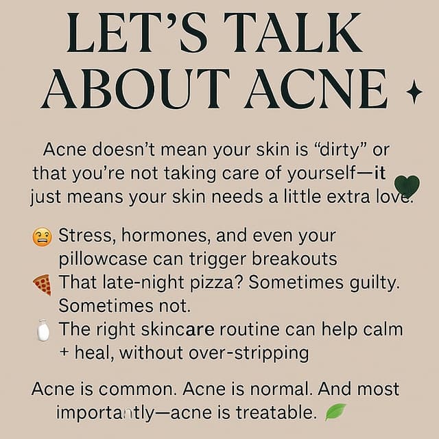 Acne Bootcamp 🚨